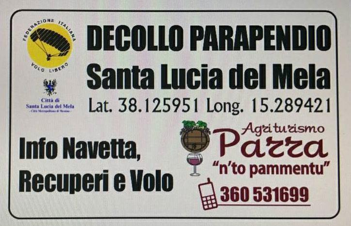 Agriturismo Parra Santa Lucia del Mela Zewnętrze zdjęcie
